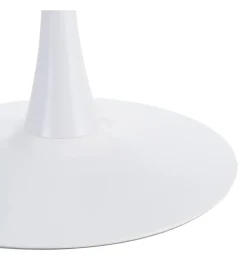 Zona-Design Stół AGAT 100 cm biały szary blat