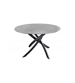 Invicta Interior Stół ARKANSAS 120 cm ceramika antracytowy