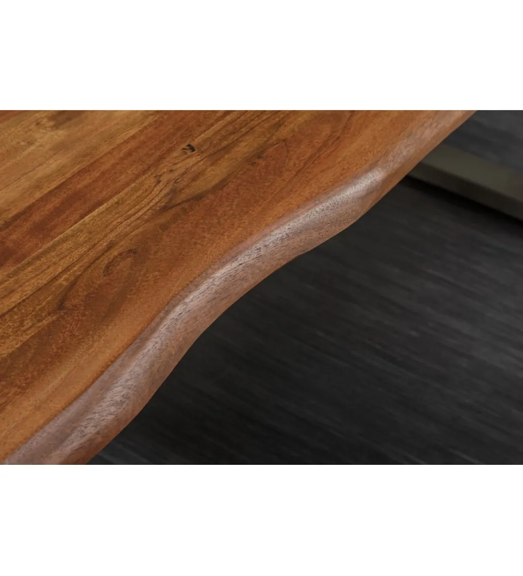 Invicta Interior Stół ARKTYKA Mammut 200 cm drewno akacja honey
