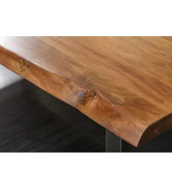Invicta Interior Stół ARKTYKA Mammut 200 cm drewno akacja honey