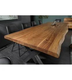 Invicta Interior Stół ARKTYKA Mammut X 240 cm drewno Akacja honey