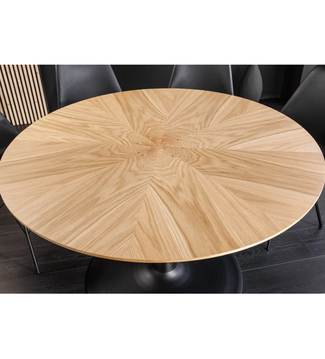 Invicta Interior Stół ATELIER 120 cm kolor naturalnego dębu