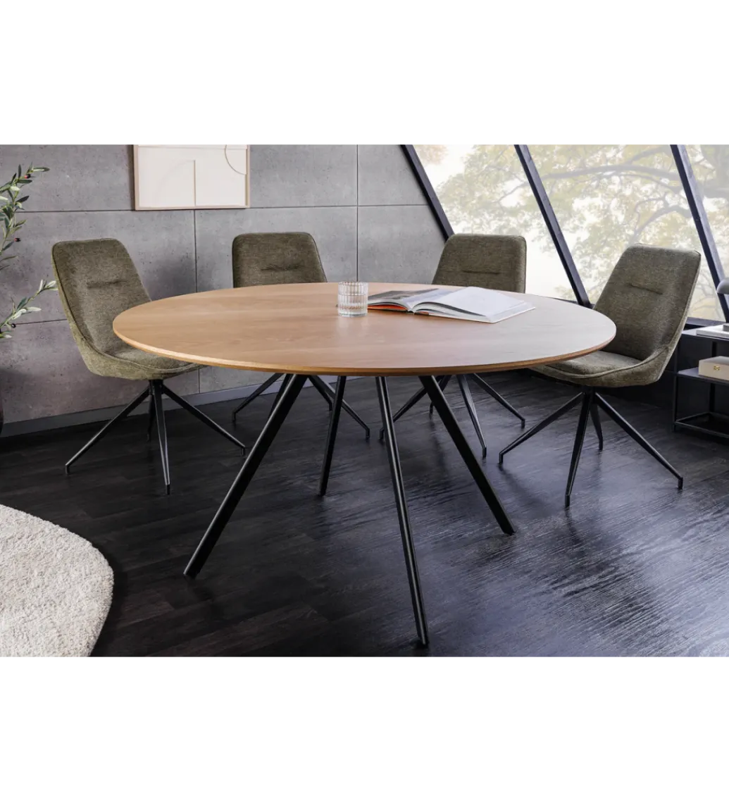 Invicta Interior Stół ATELIER 120 cm kolor naturalnego dębu