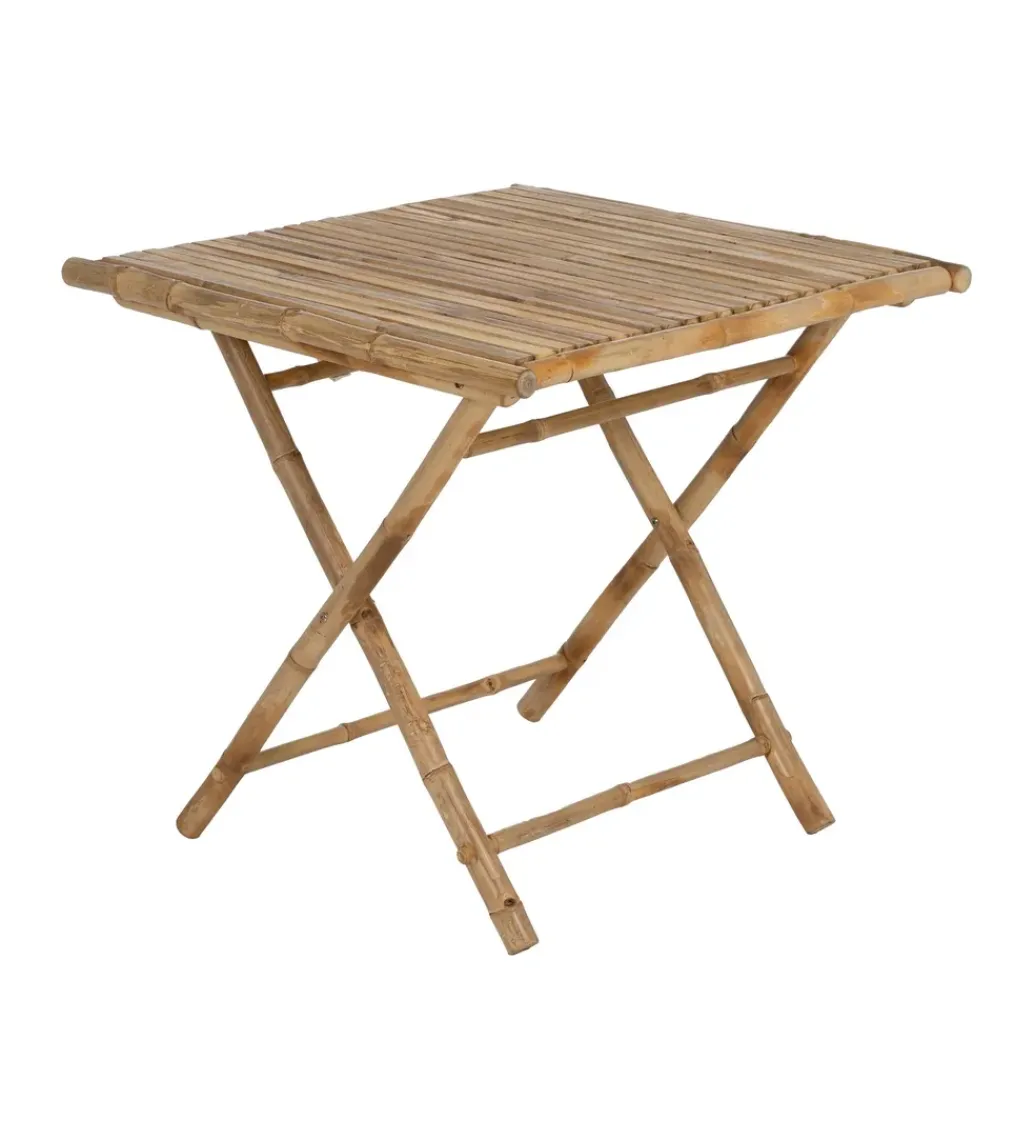 Zona-Design Stół BAMBÚ 80 cm bambus
