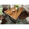Invicta Interior Stół barowy Iron Craft 120 cm drewno Mango