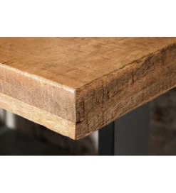 Invicta Interior Stół barowy Iron Craft 120 cm drewno Mango