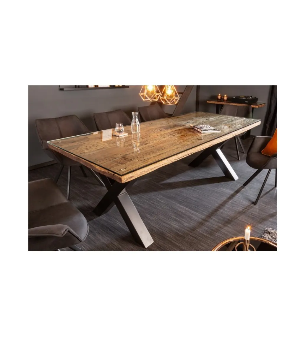 Invicta Interior Stół Barracuda X 220 cm drewno teak