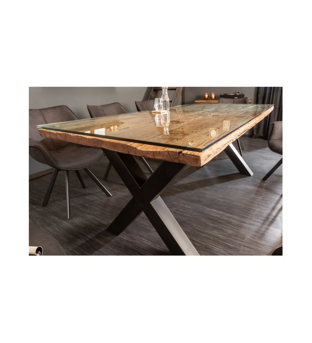 Invicta Interior Stół Barracuda X 220 cm drewno teak