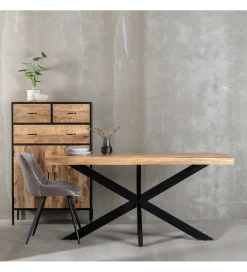 Zona-Design Stół BENRY 160 cm drewno mango naturalny