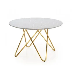 Halmar Stół Bonello 120 cm w optyce szarego marmuru