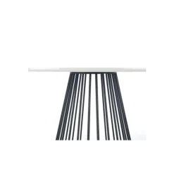 Halmar Stół BRODWAY 110 cm w optyce białego marmuru