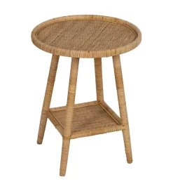Zona-Design Stół BYMYS 45 cm ratan naturalny