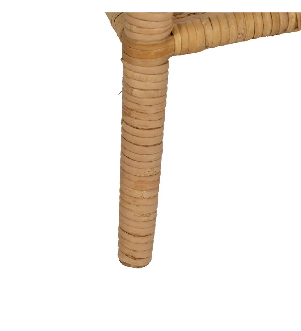 Zona-Design Stół BYMYS 45 cm ratan naturalny