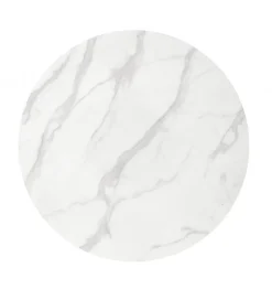 Halmar Stół CASEMIRO 90 cm w optyce białego marmuru