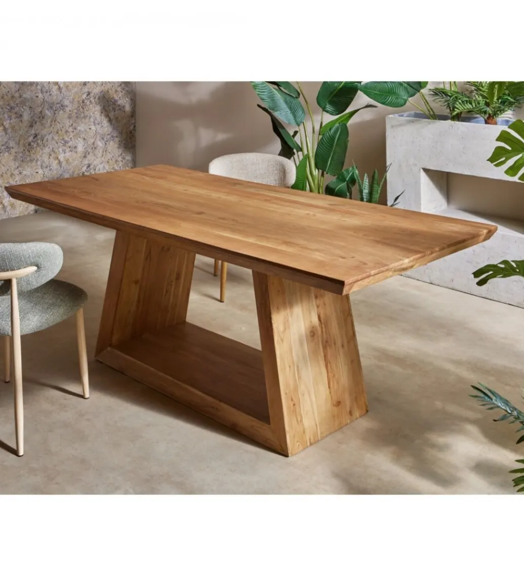 Imeri Stół COMEDOR 200 cm drewno akacja