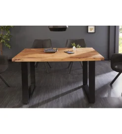 Invicta Interior Stół Conley Craft 120 Cm drewno Sheesham