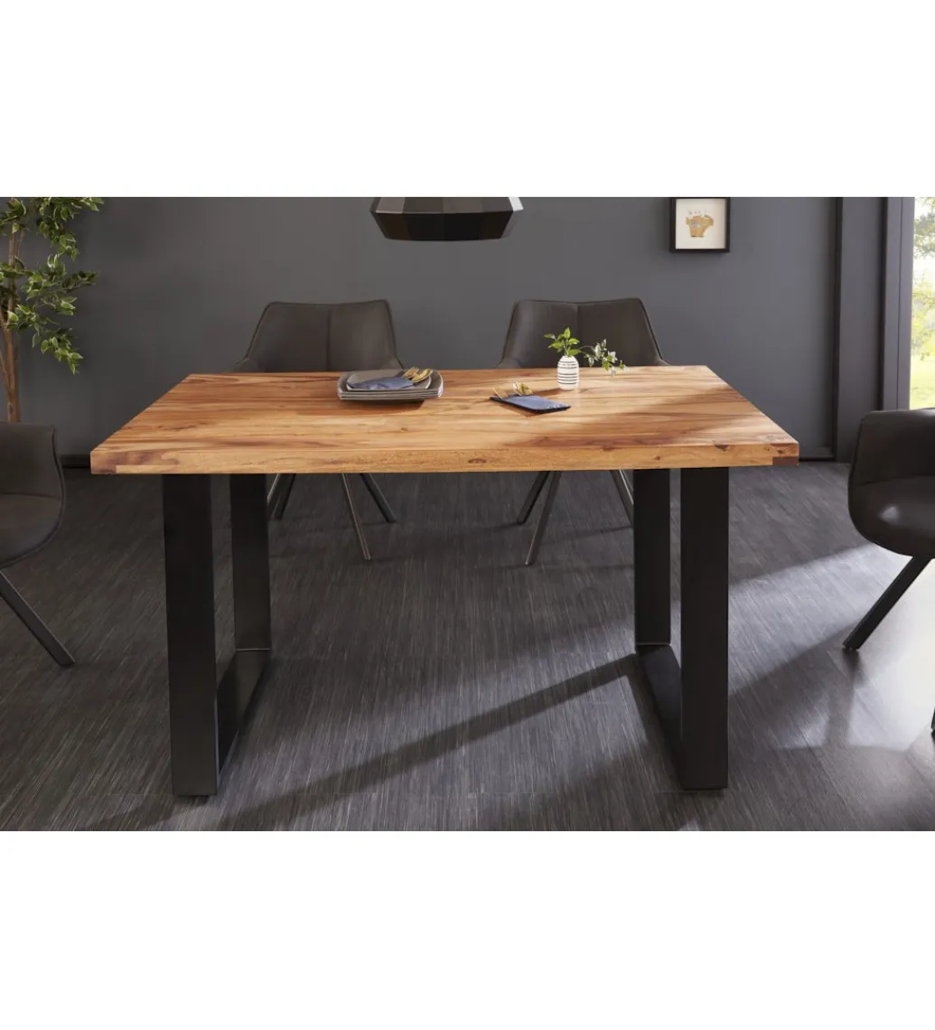 Invicta Interior Stół Conley Craft 120 Cm drewno Sheesham