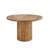 J-Line Stół CURVE 122 cm naturalny