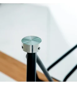 Zona-Design Stół DIVARMOT 140 cm szklany czarny