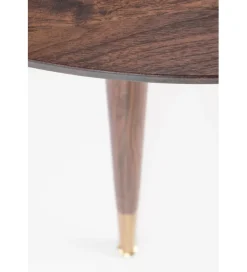 Halmar Stół DOMENICO 110 cm w kolorze orzecha