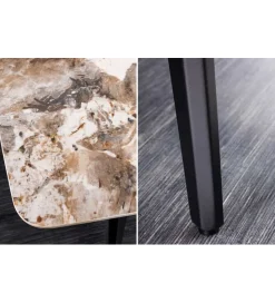 Invicta Interior Stół DYLAN 180 cm ceramika w optyce marmuru