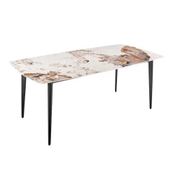 Invicta Interior Stół DYLAN 160 cm ceramika w optyce marmuru