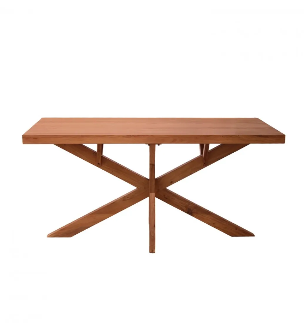 Exclusivas Stół EDAK 160 cm drewno akacja