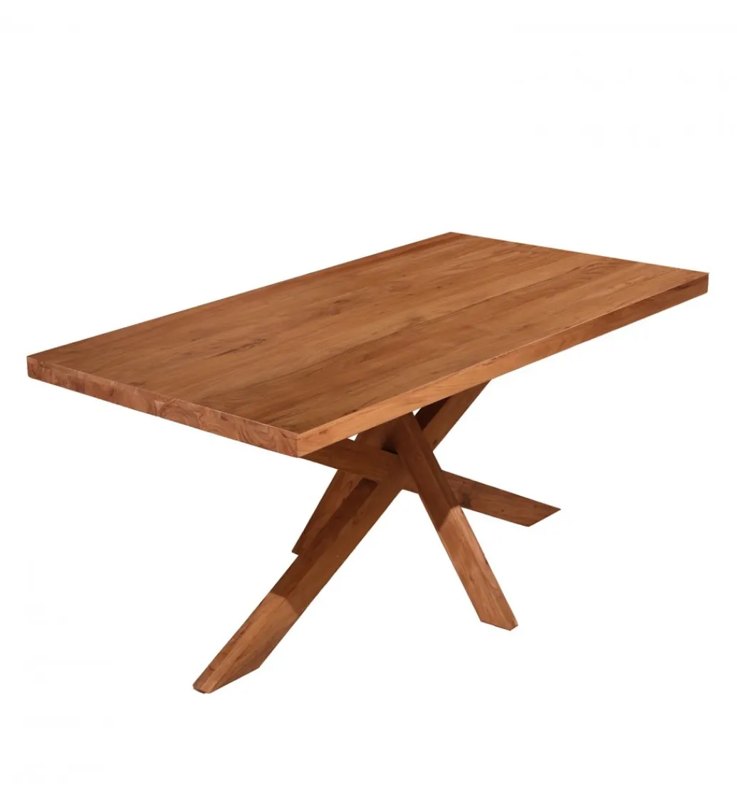 Exclusivas Stół EDAK 160 cm drewno akacja