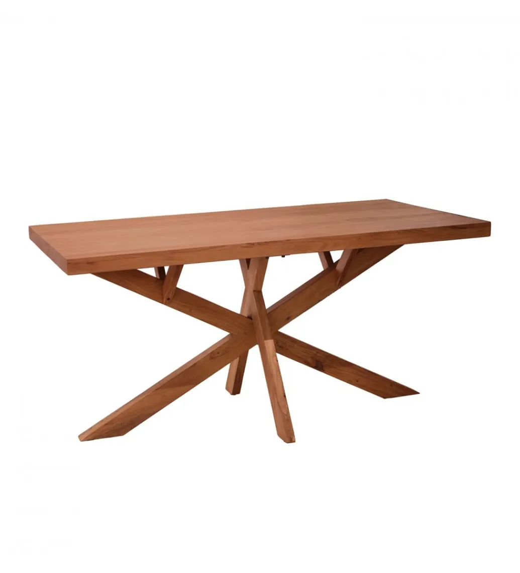 Exclusivas Stół EDAK 160 cm drewno akacja