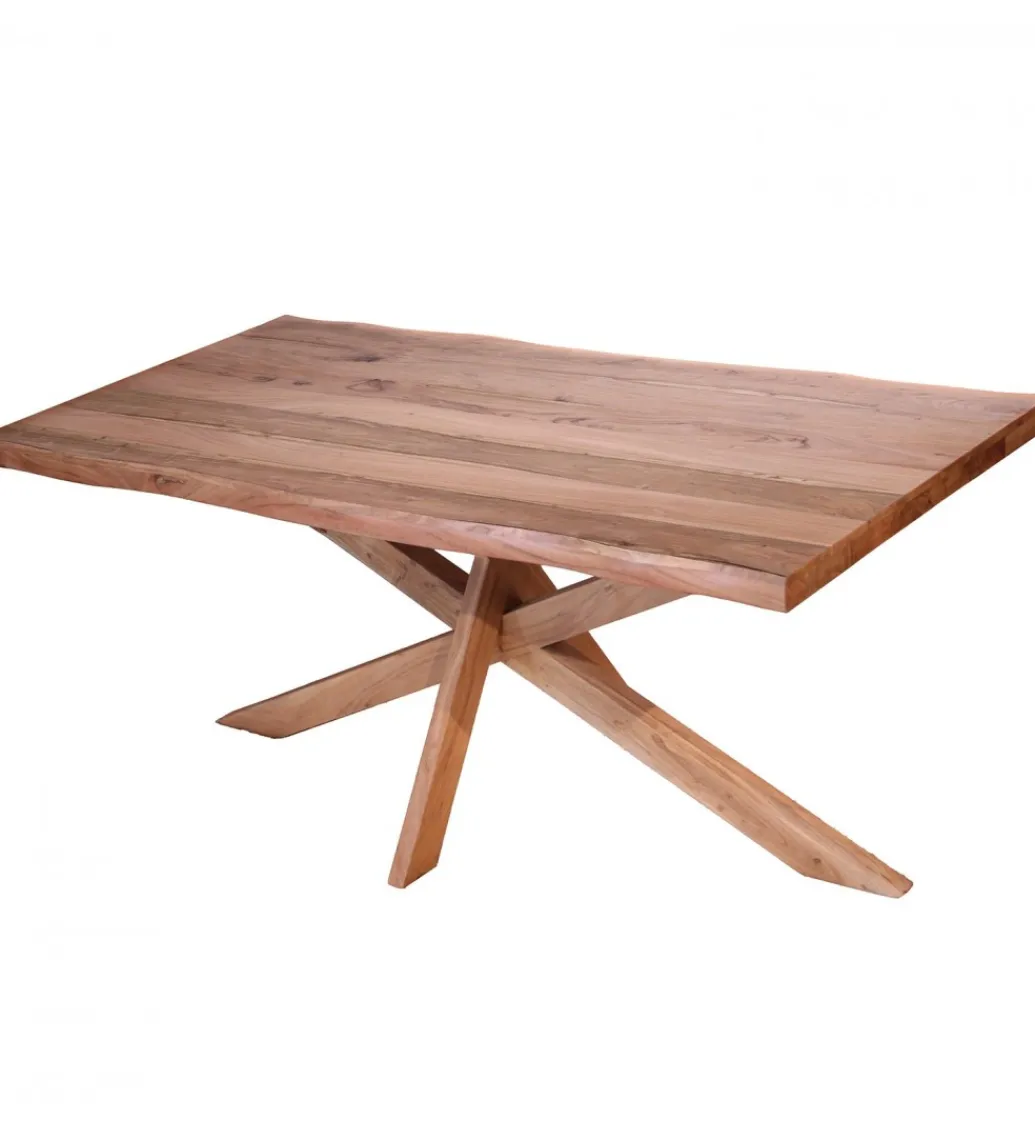 Exclusivas Stół EDAKKO 180 cm drewno akacja