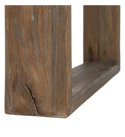 DENZO Stół ELMATO 200 x 100 cm drewno wiązu