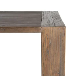 DENZO Stół ELMATO 200 x 100 cm drewno wiązu
