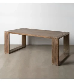 DENZO Stół ELMATO 200 x 100 cm drewno wiązu