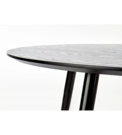 Halmar Stół EMBOS 120 cm czarny