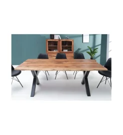Invicta Interior Stół EUFRAT Amazonas 200 cm drewno Akacja