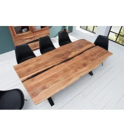 Invicta Interior Stół EUFRAT Amazonas 200 cm drewno Akacja