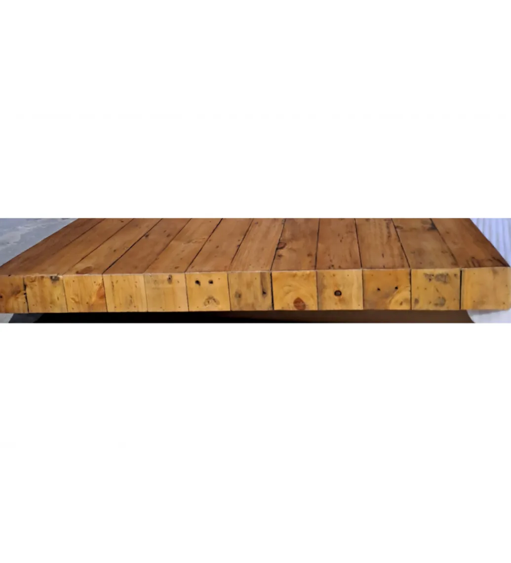 Invicta Interior Stół FACTORY Thor 200 cm drewno sosna brąz