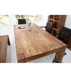 Invicta Interior Stół FINICE Makassar 160 cm drewno Sheesham