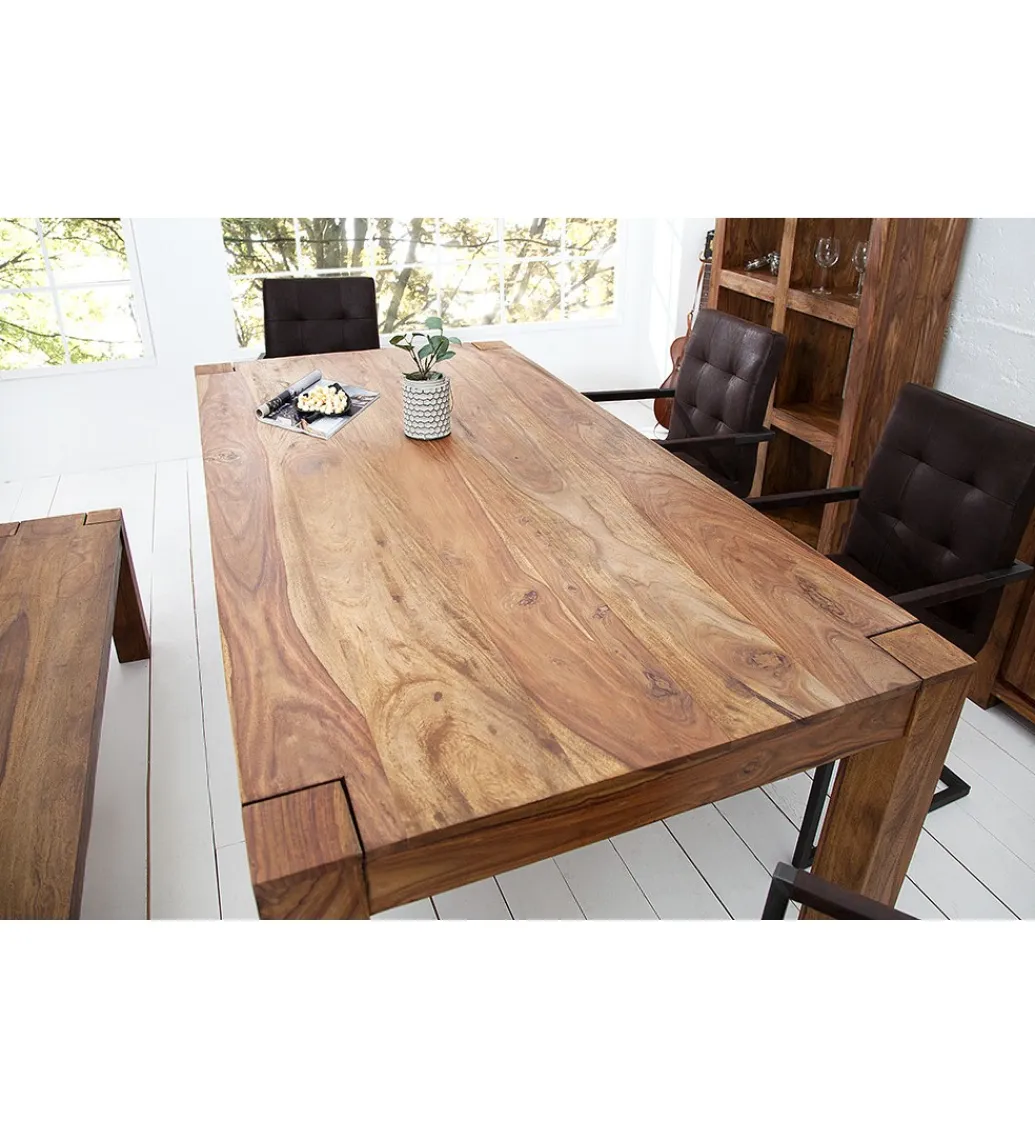 Invicta Interior Stół FINICE Makassar 160 cm drewno Sheesham