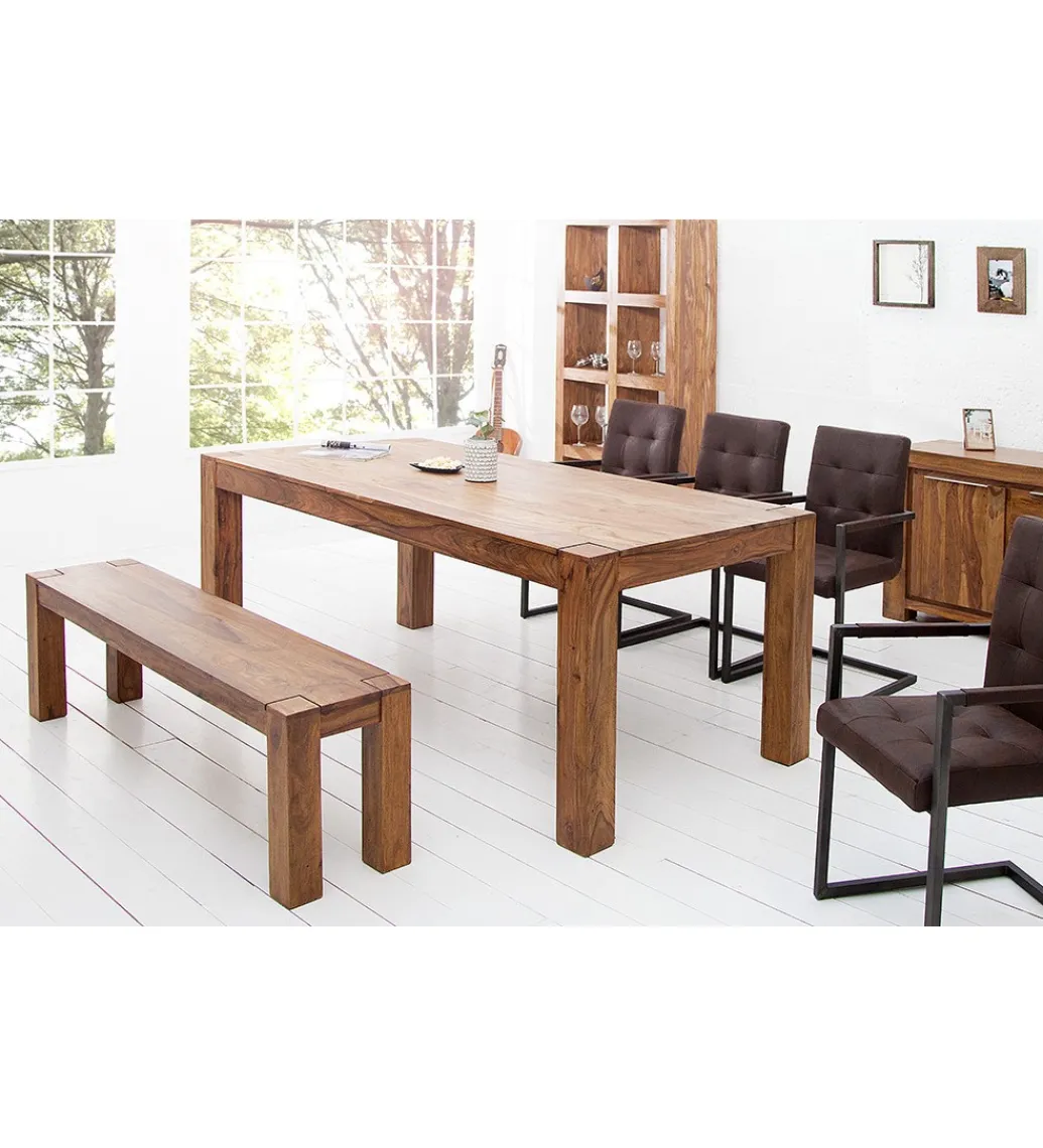 Invicta Interior Stół FINICE Makassar 160 cm drewno Sheesham