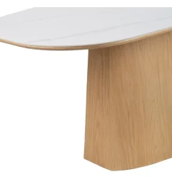 Zona-Design Stół FORYK 180 cm naturalny blat ceramika