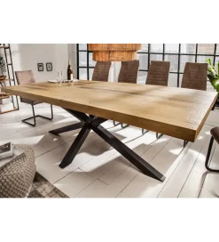 Invicta Interior Stół GALAXIE 200 cm drewno sosny