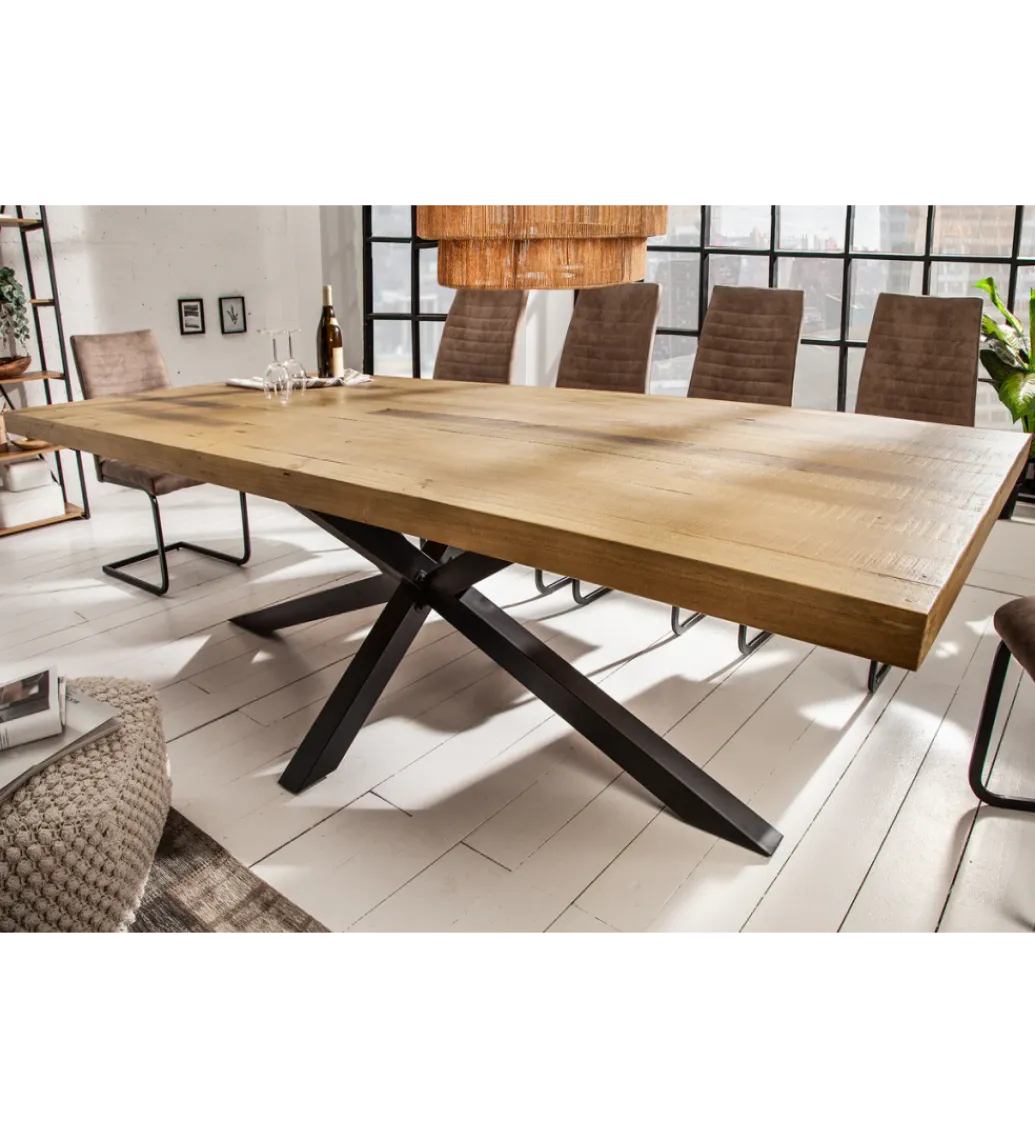 Invicta Interior Stół GALAXIE 200 cm drewno sosny
