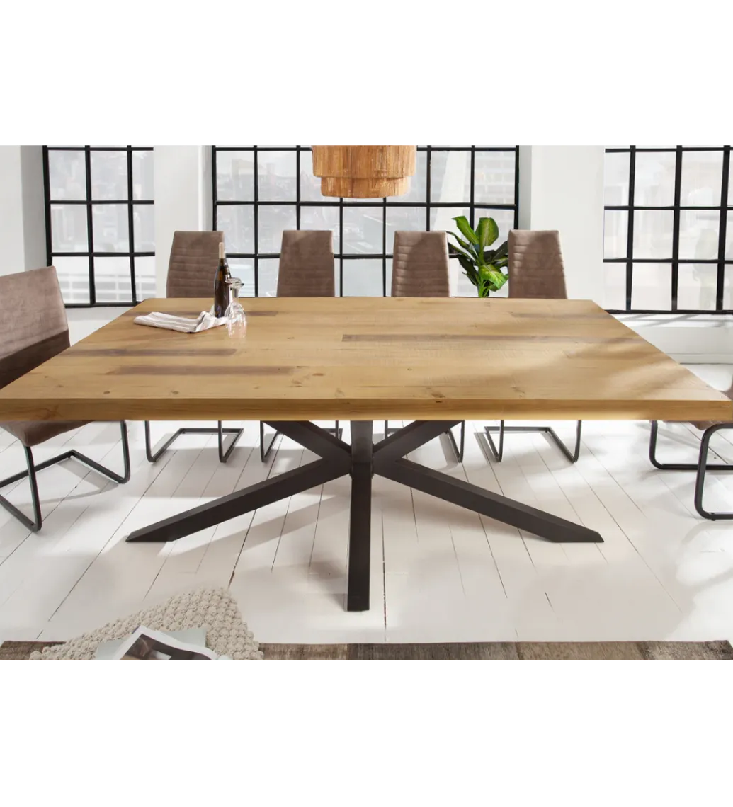 Invicta Interior Stół GALAXIE 200 cm drewno sosny