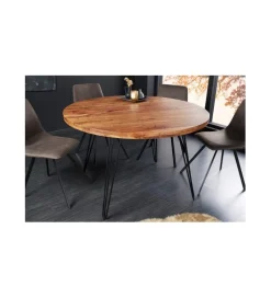 Invicta Interior Stół GEDREZ 120 cm drewno akacja