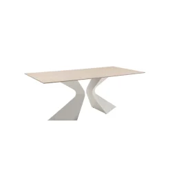 KDesign Stół GLORIA 200 x 100 cm w optyce trawertynu