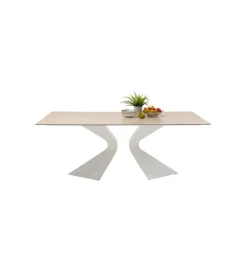 KDesign Stół GLORIA 200 x 100 cm w optyce trawertynu