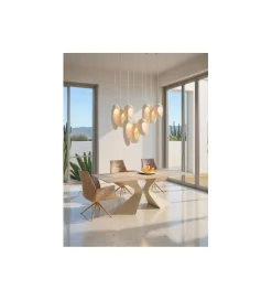KDesign Stół GLORIA 200 x 100 cm w optyce trawertynu