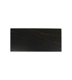 KDesign Stół GLOYRIA 200 cm ceramika w optyce czarnego marmuru