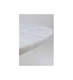 KARE Stół GRACE 115 cm drewno mango marmur